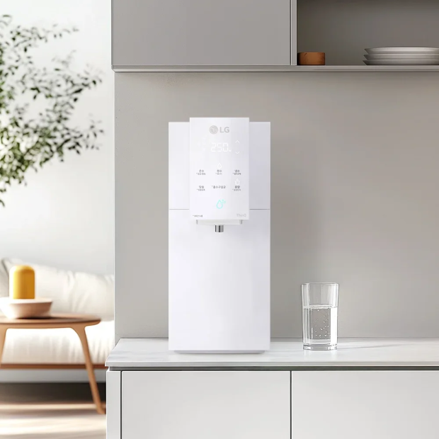 LG 퓨리케어 오브제컬렉션 정수기 WD524VST (음성인식/맞춤 출수, 냉온정)